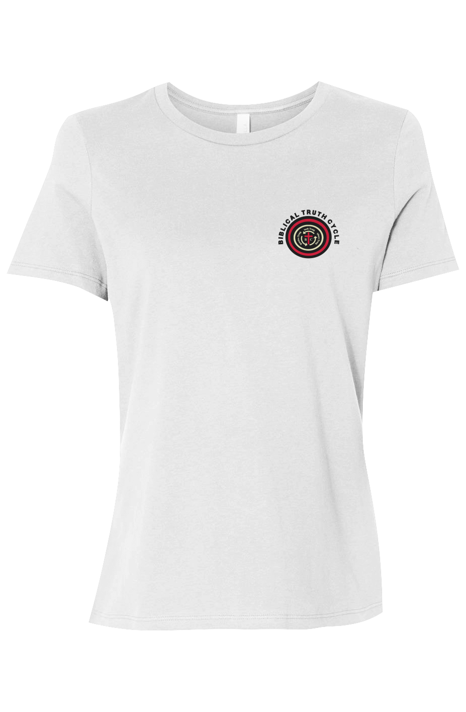 Biblical Truth Cycle - Ladies' Relaxed Jersey Tee (Public Announcement)