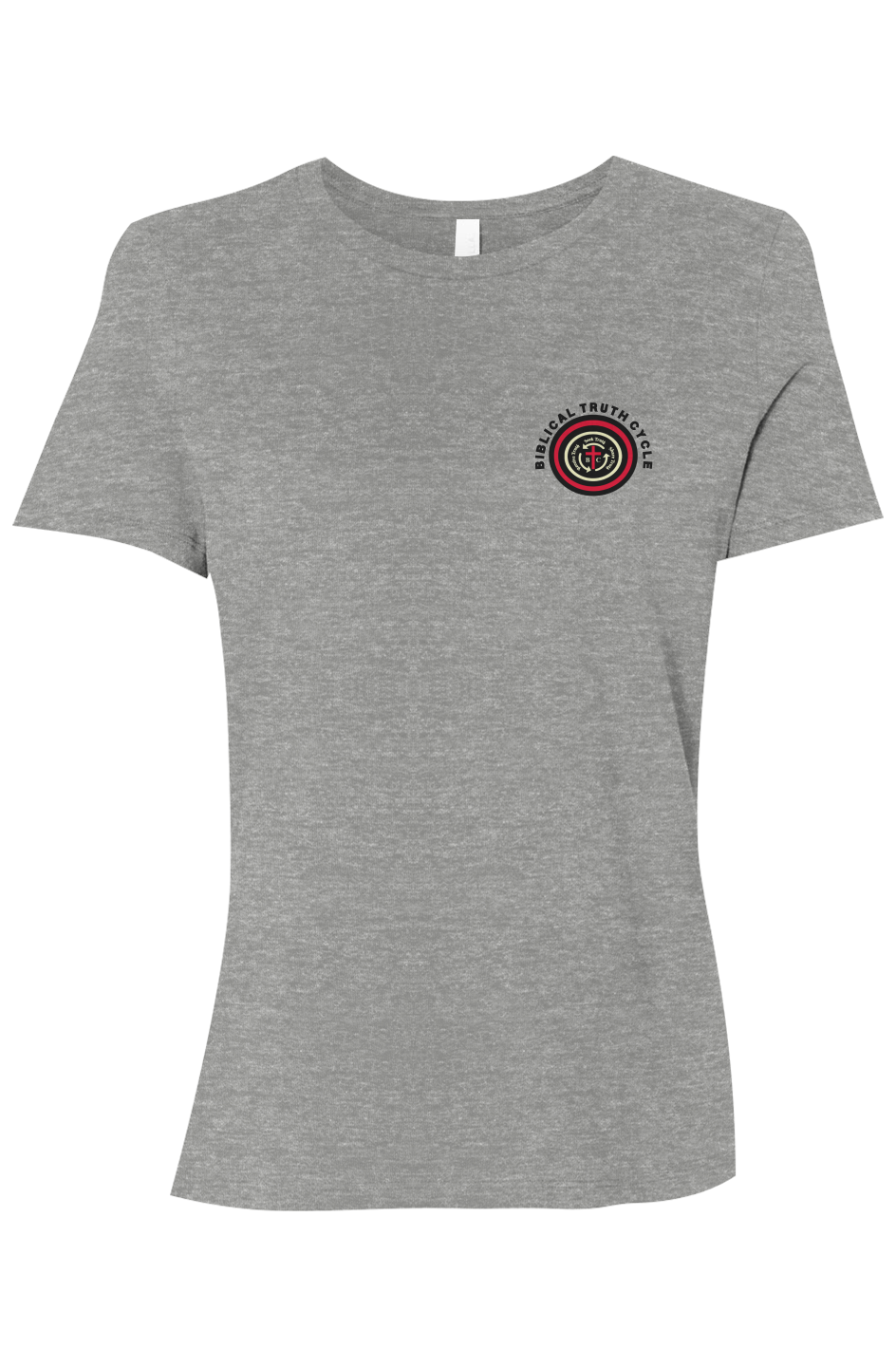 Biblical Truth Cycle - Ladies' Relaxed Jersey Tee (Public Announcement)