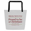 Biblical Truth Cycle - Tote Bag (Christian Proud)