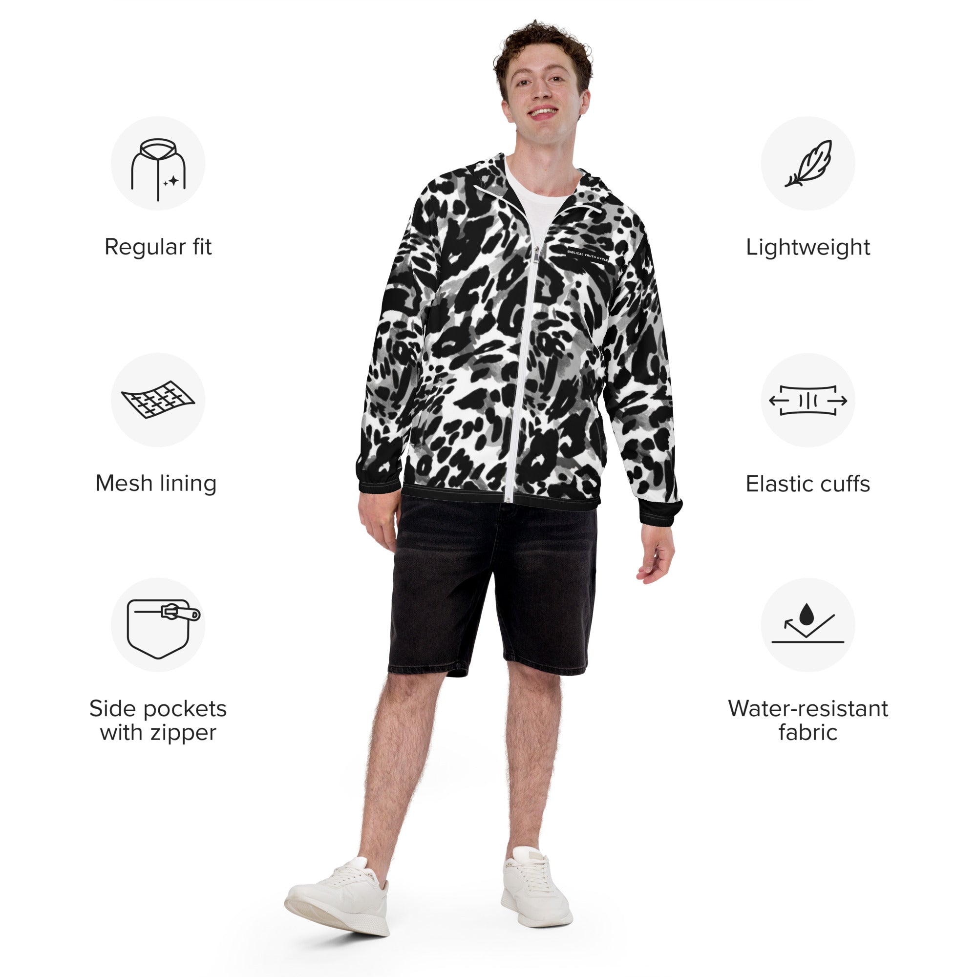 Biblical Truth Cycle - Windbreaker Jacket (Zebra)