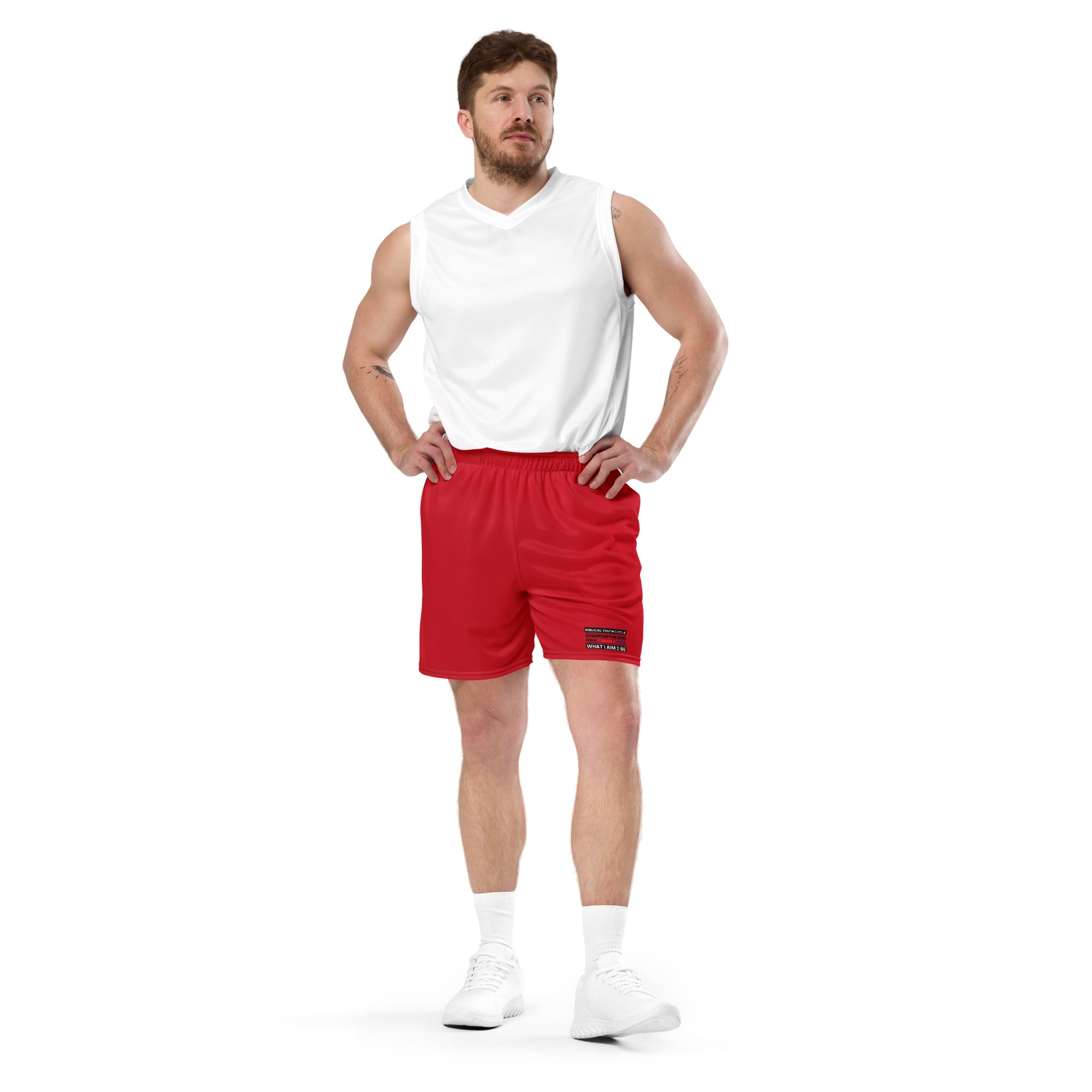 Champion For God - Unisex Mesh Shorts (W.I.A.2.B.)