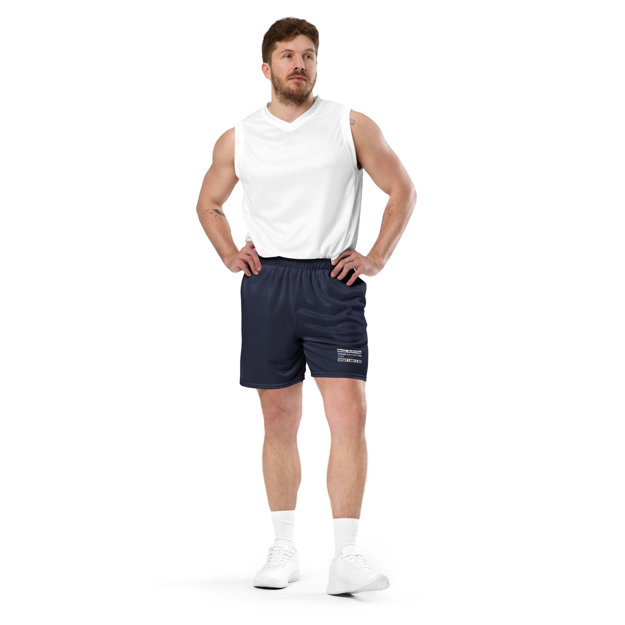 Champion For God - Unisex Mesh Shorts (W.I.A.2.B.)