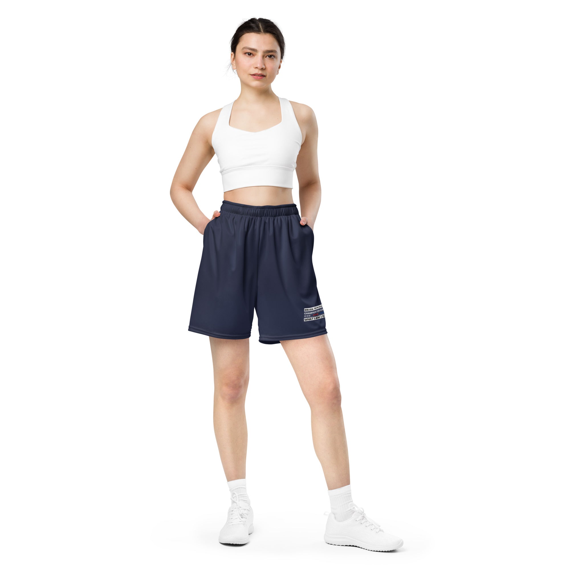 Champion For God - Unisex Mesh Shorts (W.I.A.2.B.)