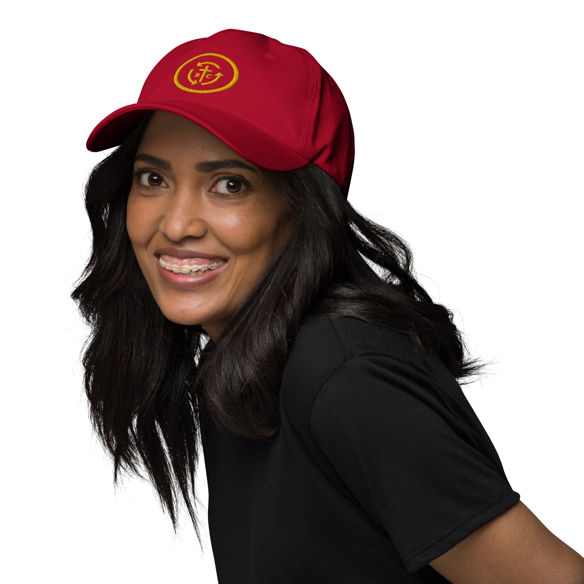 Biblical Truth Cycle - Dad Hat  (Logo-No-Slo) _ Embroidered