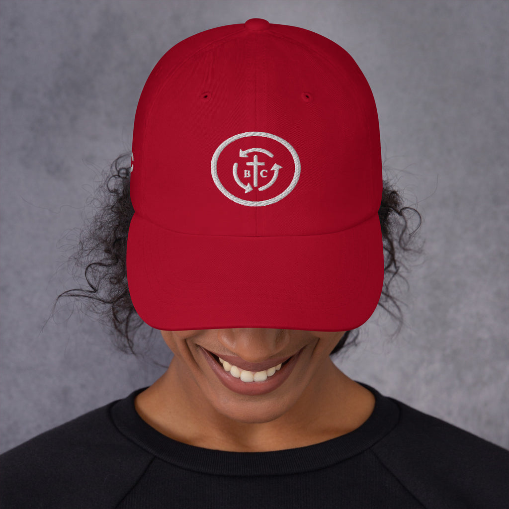 Biblical Truth Cycle - Dad Hat  (Logo-No-Slo) _ Embroidered