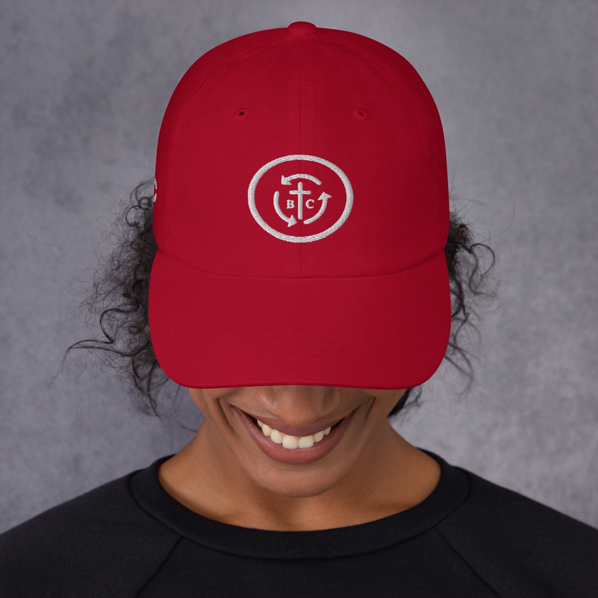 Biblical Truth Cycle - Dad Hat  (Logo-No-Slo) _ Embroidered
