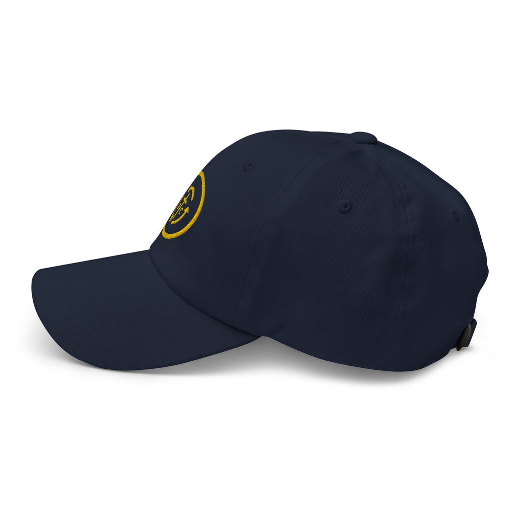 Biblical Truth Cycle - Dad Hat  (Logo-No-Slo) _ Embroidered