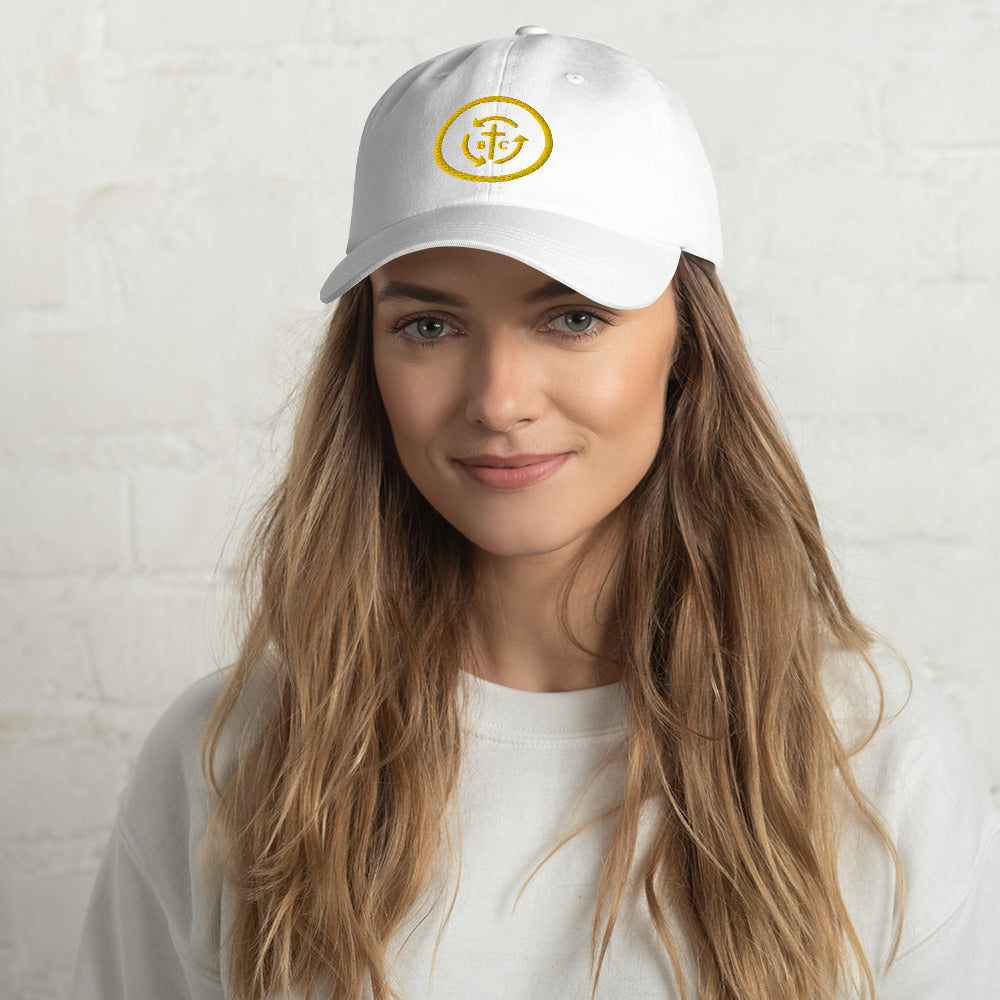 Biblical Truth Cycle - Dad Hat  (Logo-No-Slo) _ Embroidered