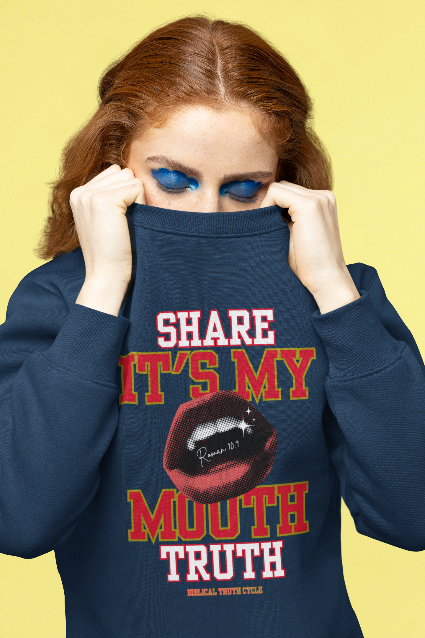 Biblical Truth Cycle - Sweatshirt (It's My Mouth)