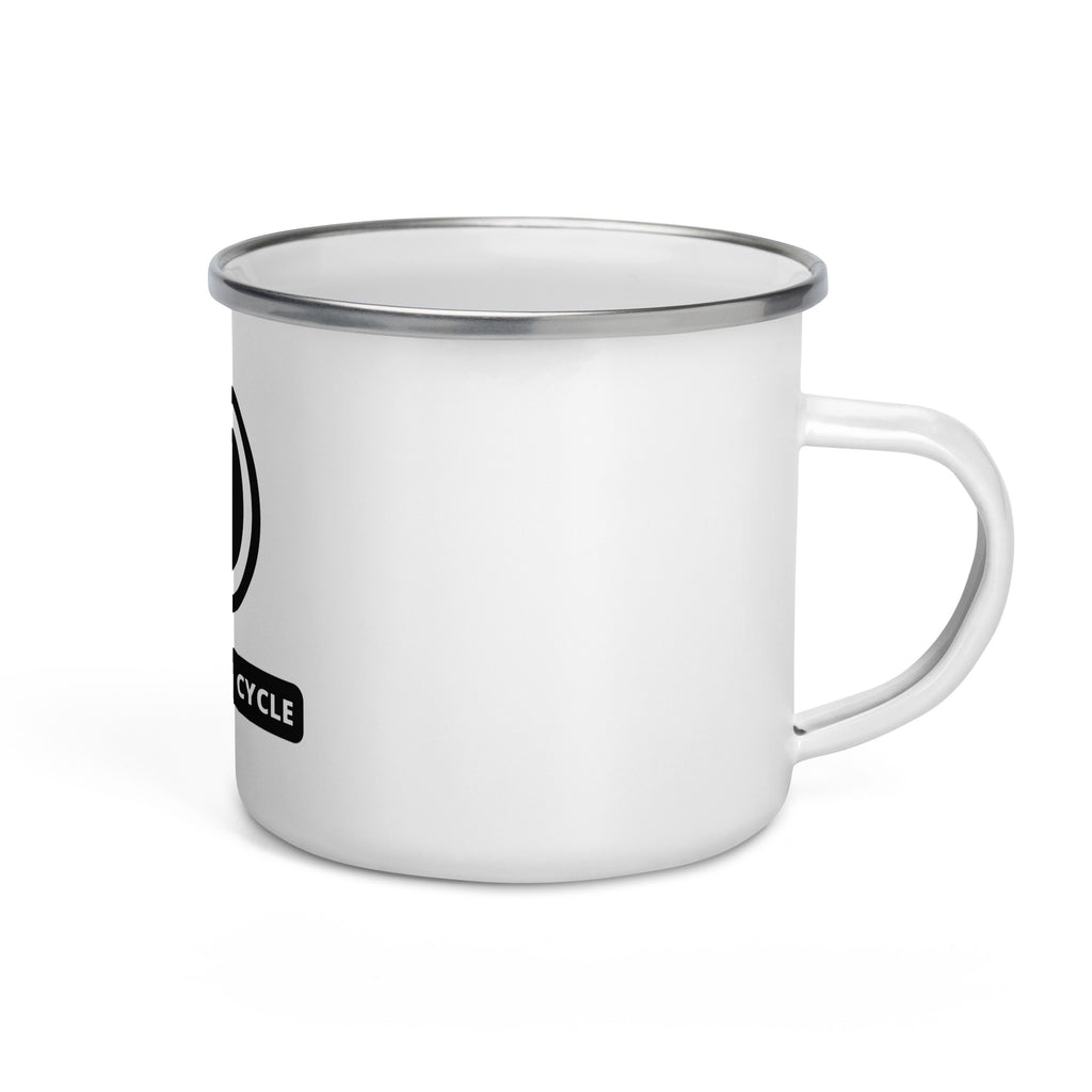 Biblical Truth Cycle - Enamel Mug (Logo II)