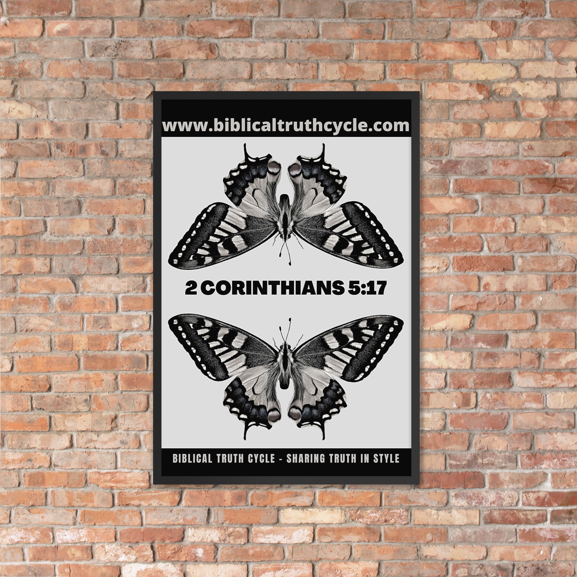 Biblical Truth Cycle - Framed Poster