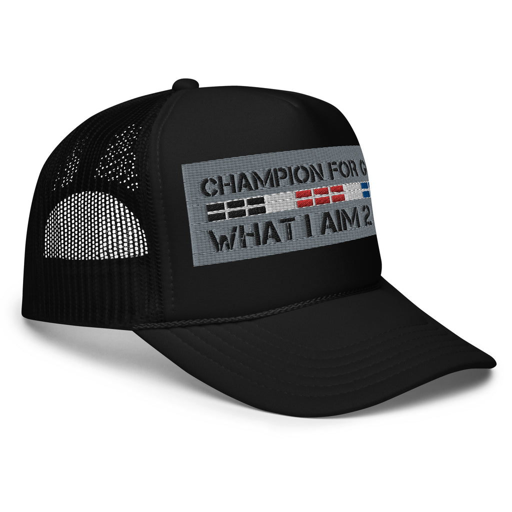Champion For God - Otto Trucker Hat (W.I.A.2.B.)