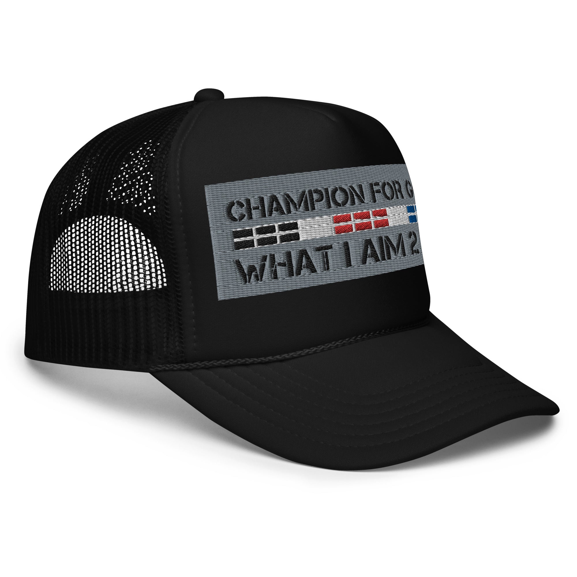 Champion For God - Otto Trucker Hat (W.I.A.2.B.)