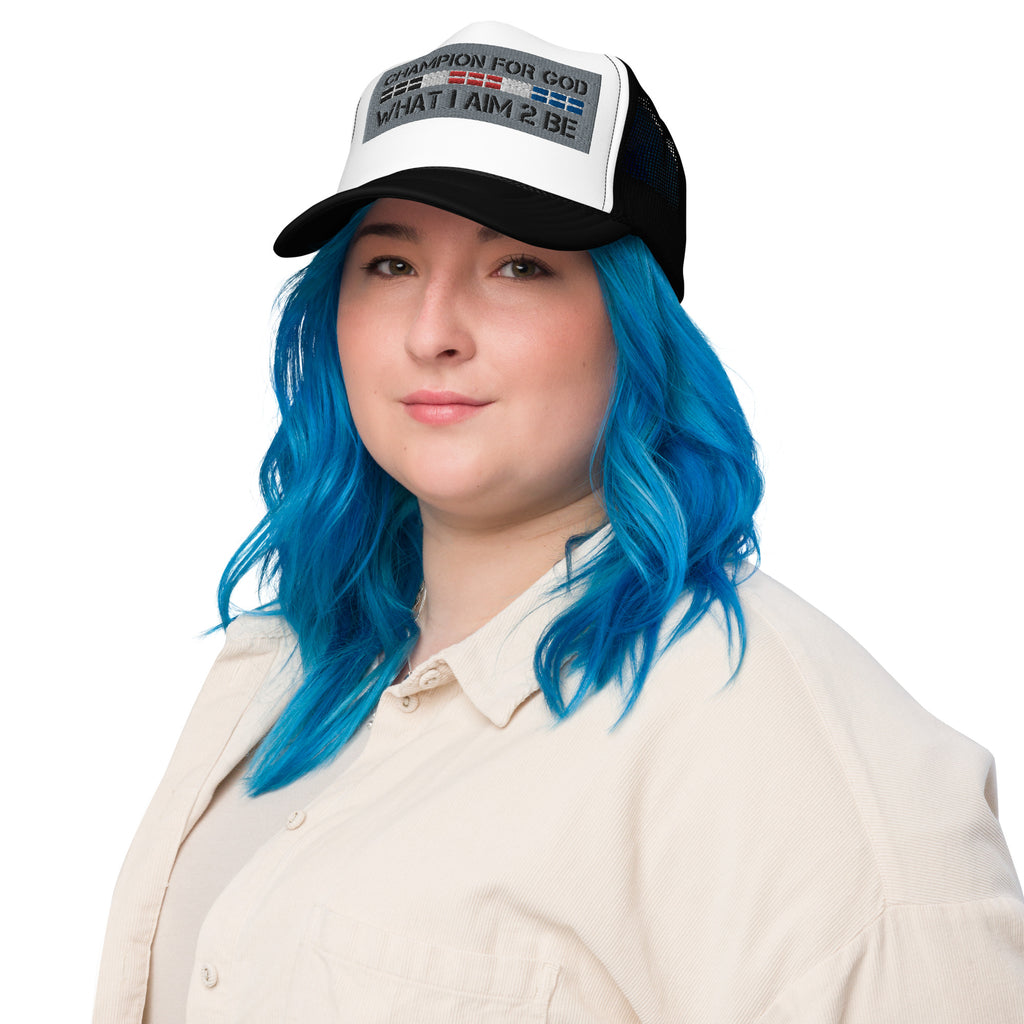 Champion For God - Otto Trucker Hat (W.I.A.2.B.)