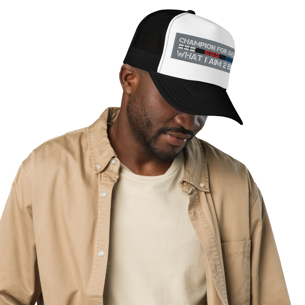 Champion For God - Otto Trucker Hat (W.I.A.2.B.)