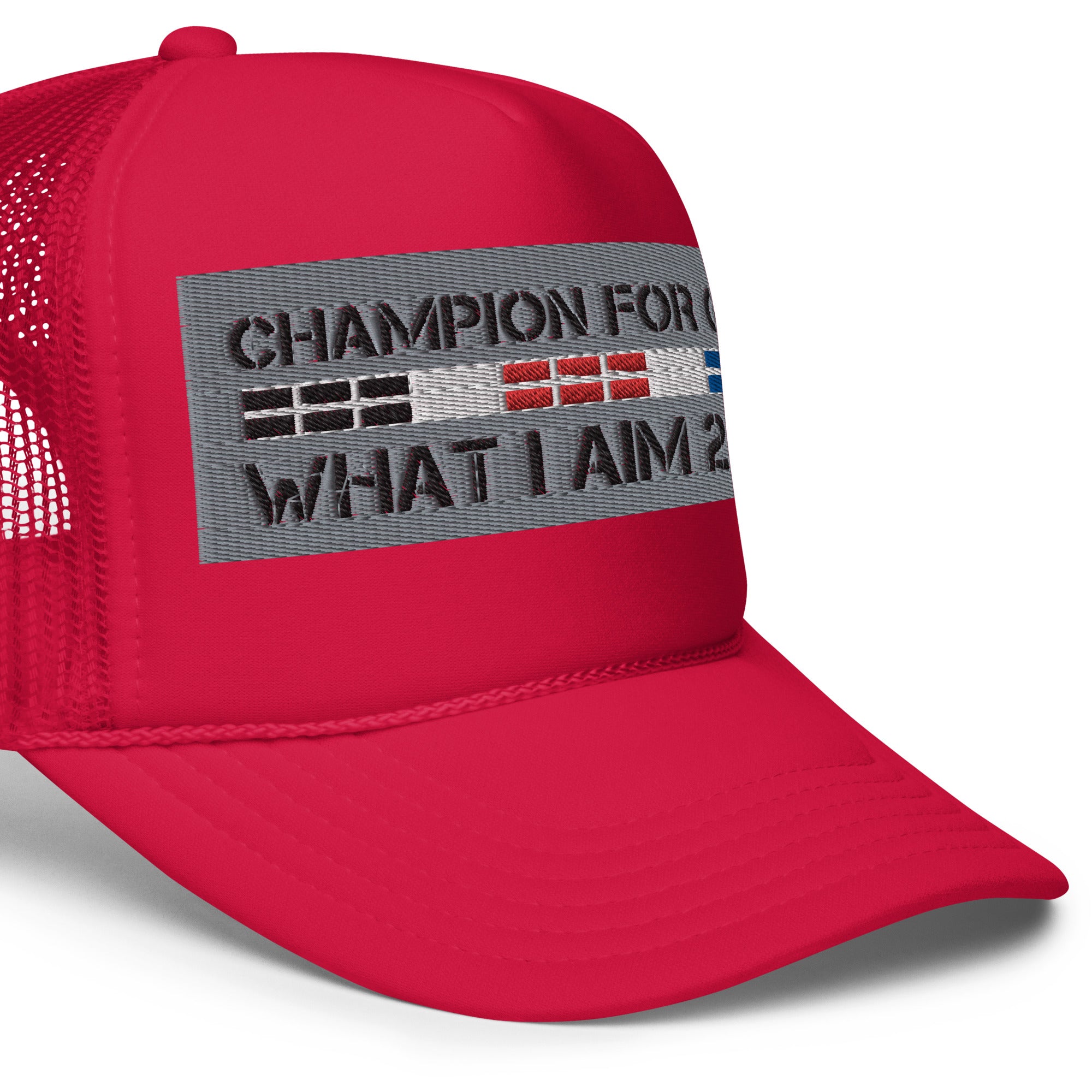 Champion For God - Otto Trucker Hat (W.I.A.2.B.)