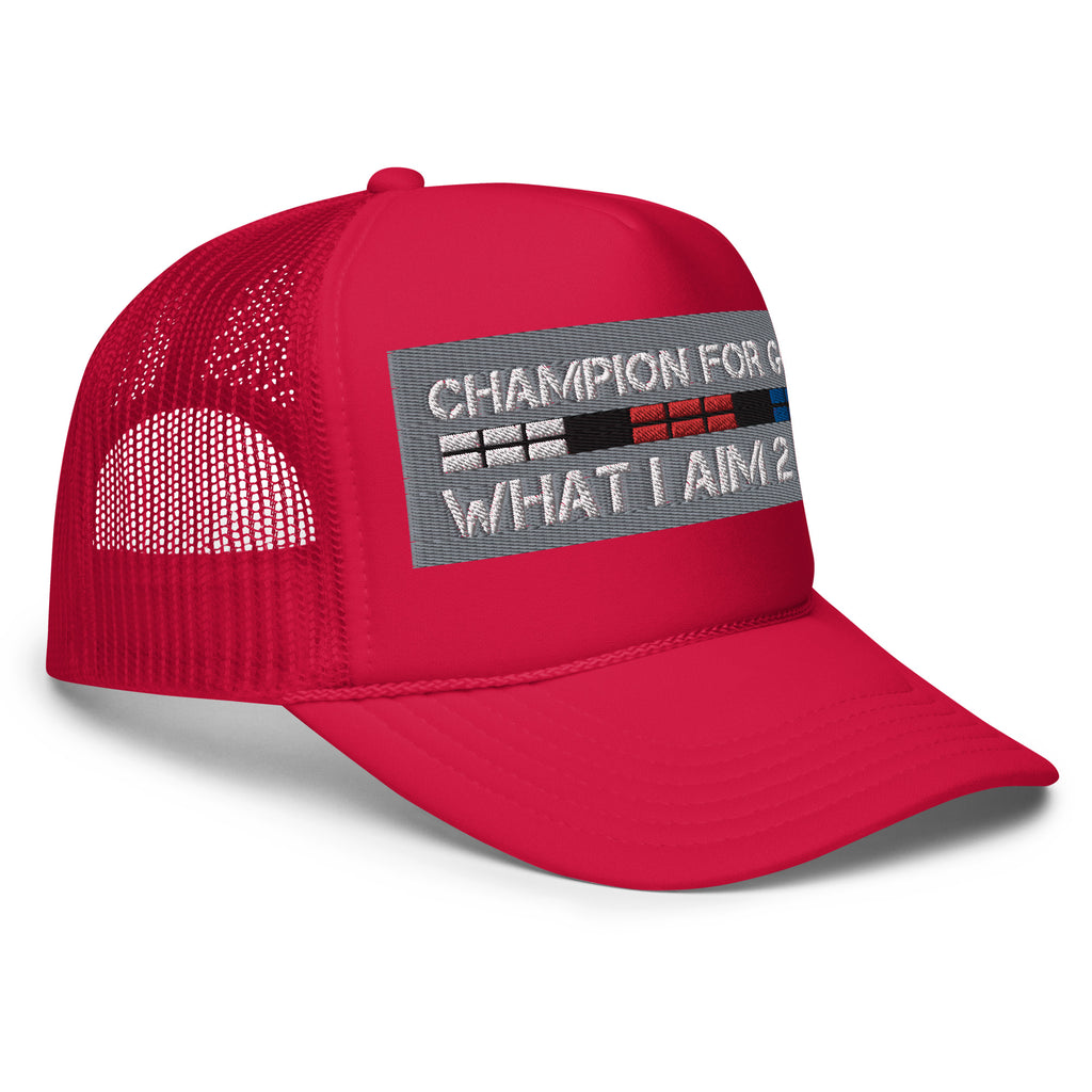 Champion For God - Otto Trucker Hat (W.I.A.2.B.)