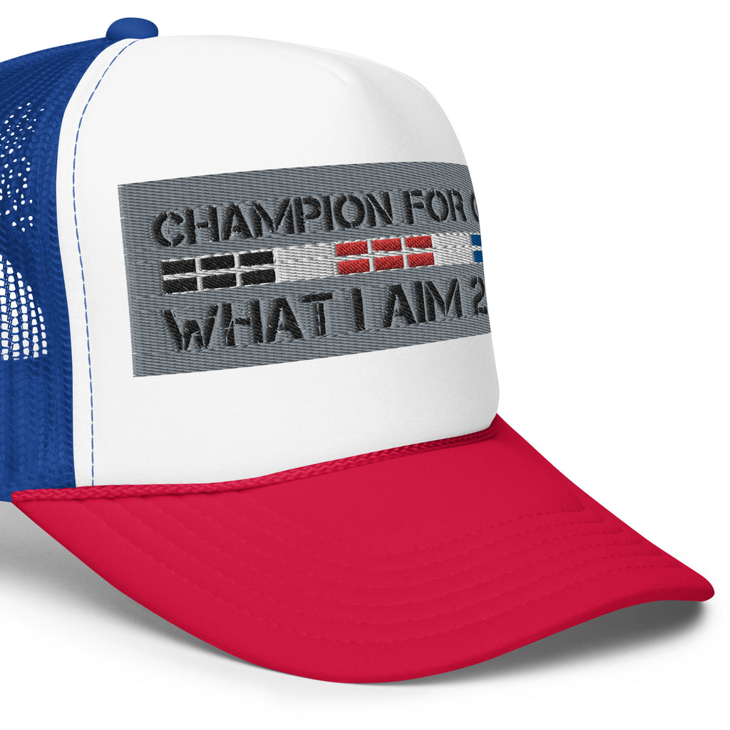 Champion For God - Otto Trucker Hat (W.I.A.2.B.)