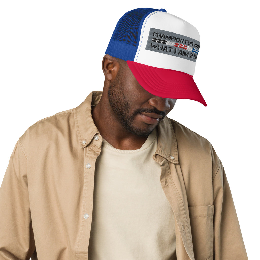 Champion For God - Otto Trucker Hat (W.I.A.2.B.)
