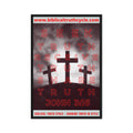 Biblical Truth Cycle - Framed Canvas (John 3:16_Calvary)