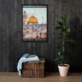 Biblical Truth Cycle - Framed Canvas (John 14:6 _ Jereruslum)