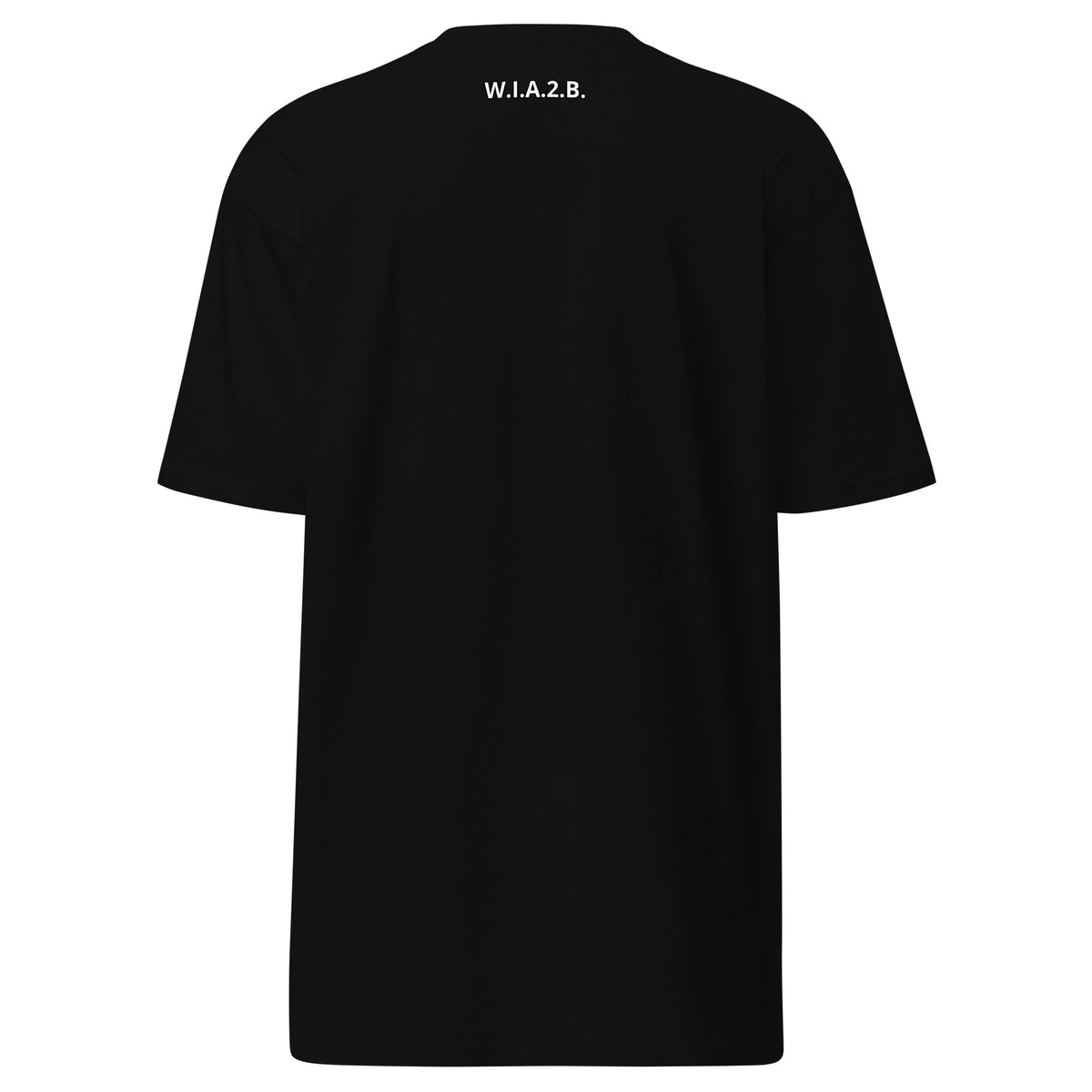 What I Aim 2 Be - Men’s premium heavyweight tee (W.I.A.2.B.)