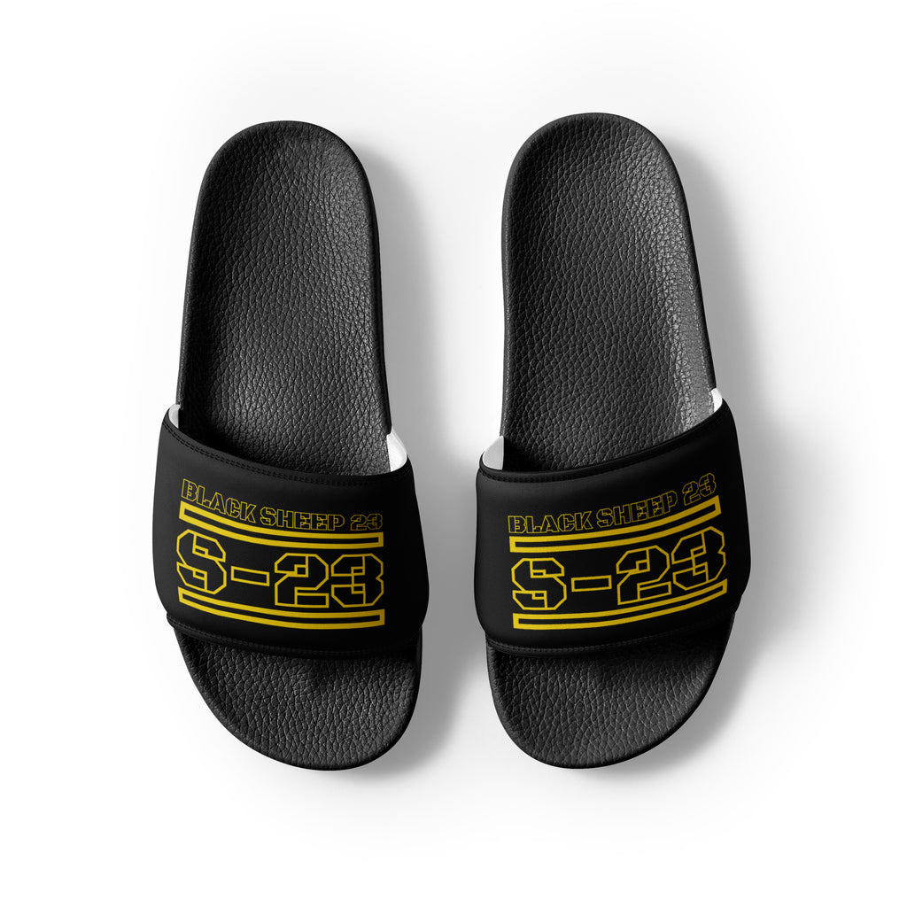 Sheep 23 - Men's Slides  S-23 (Black Sheep 23)