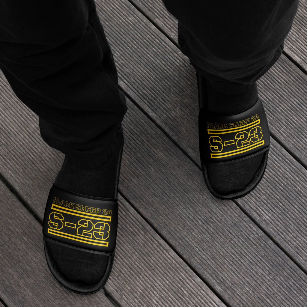 Sheep 23 - Men's Slides  S-23 (Black Sheep 23)