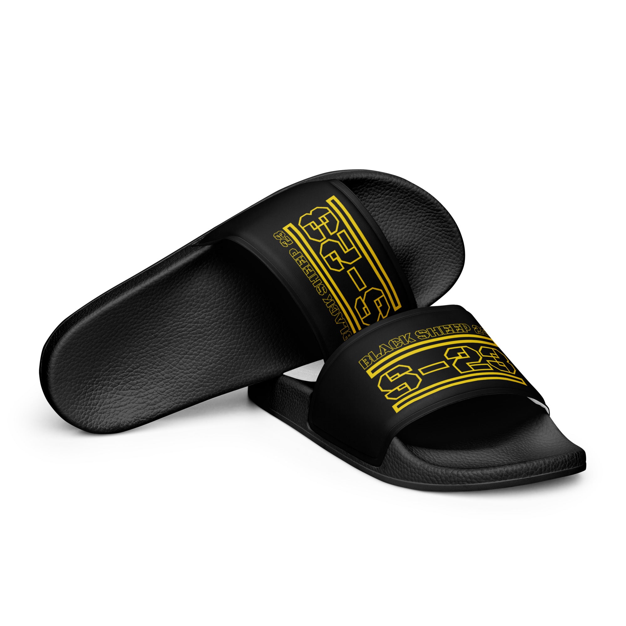 Sheep 23 - Men's Slides  S-23 (Black Sheep 23)