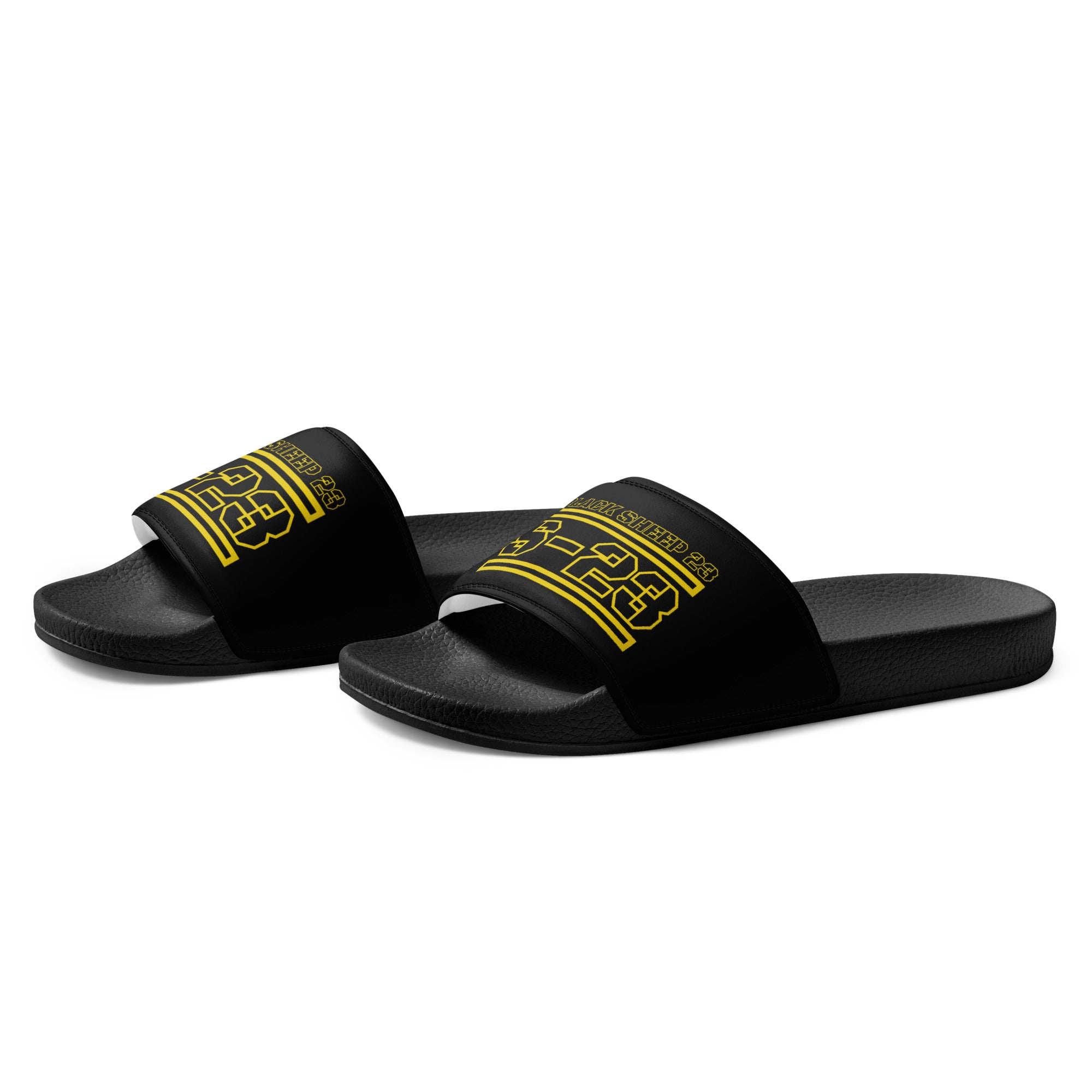 Sheep 23 - Men's Slides  S-23 (Black Sheep 23)