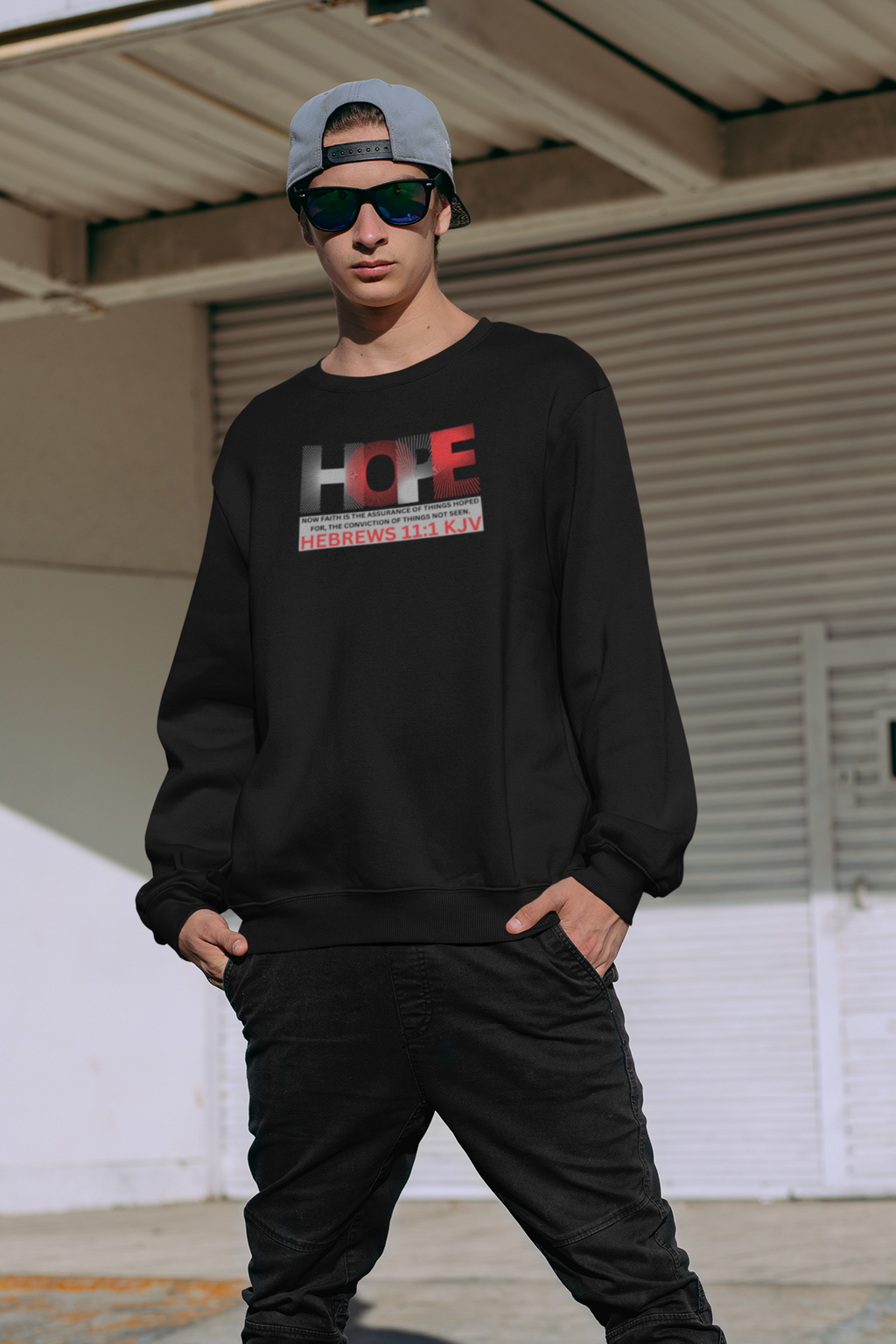 Biblical Truth Cyc;e - Unisex Sweatshirt (Hope)