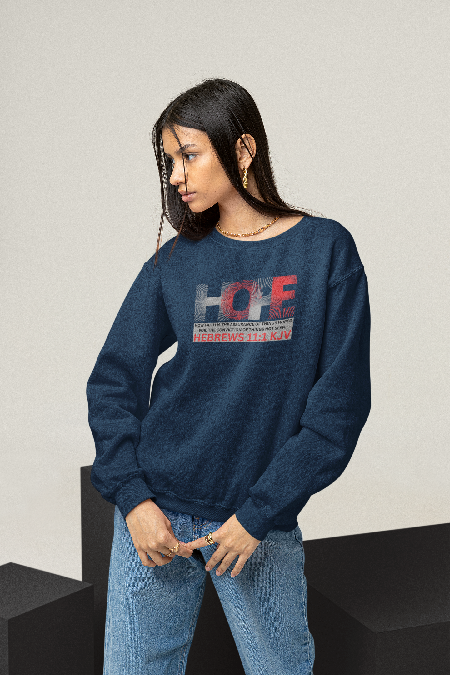 Biblical Truth Cyc;e - Unisex Sweatshirt (Hope)