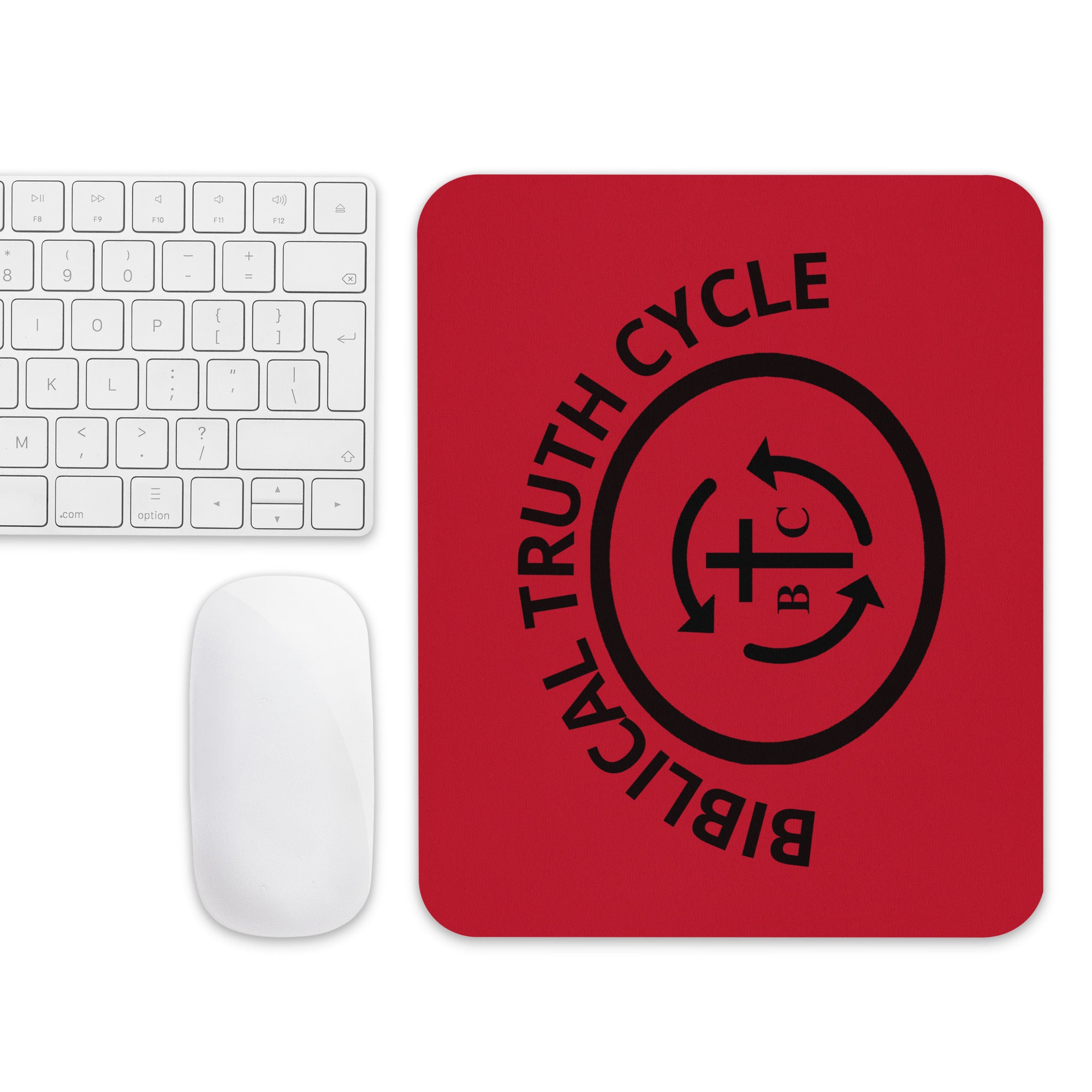 Biblical Truth Cycle - Mouse pad (Logo-No-Slo)