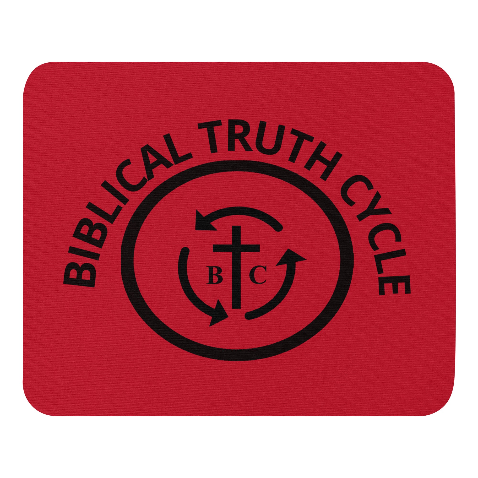 Biblical Truth Cycle - Mouse pad (Logo-No-Slo)