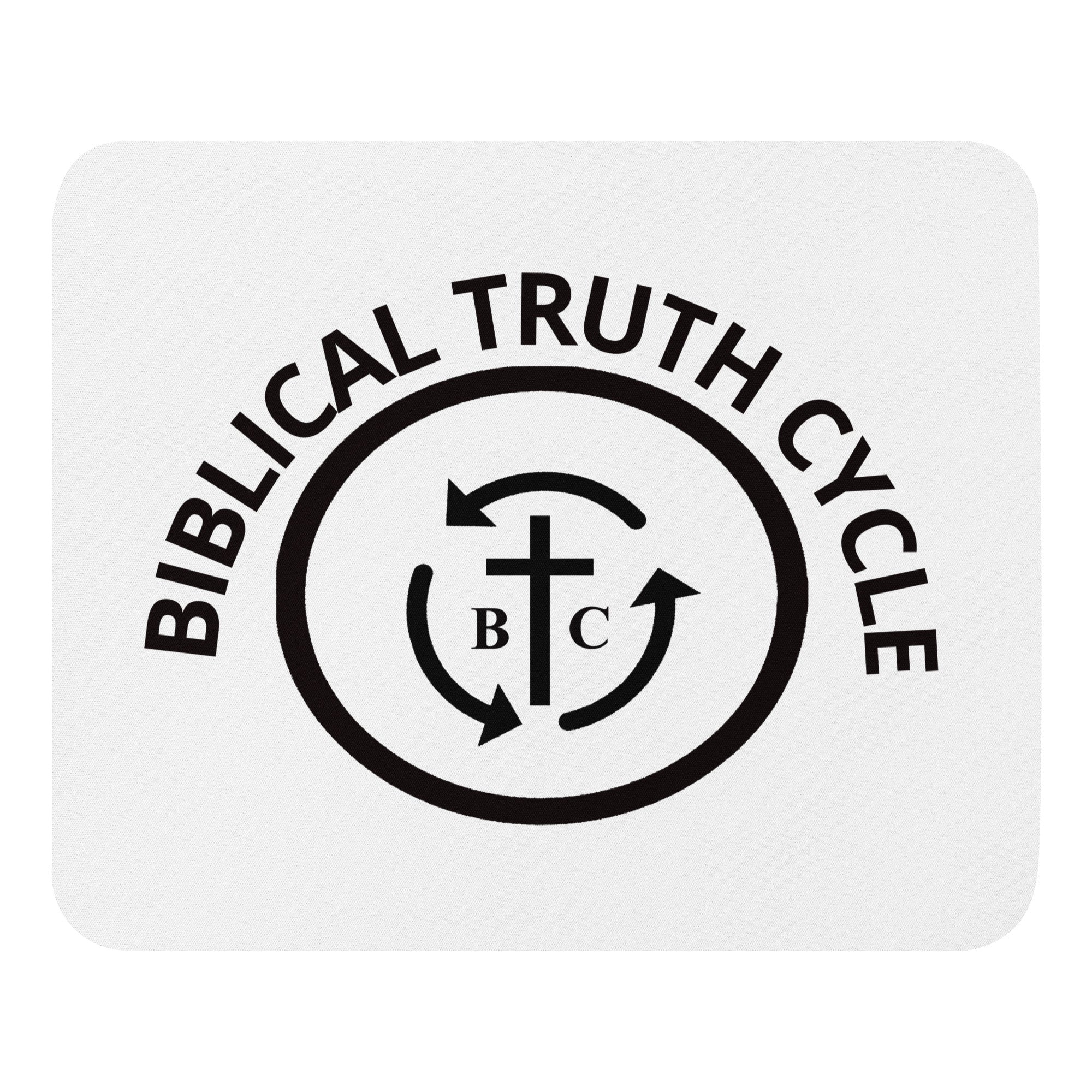 Biblical Truth Cycle - Mouse Pad (Logo-No-Slo)