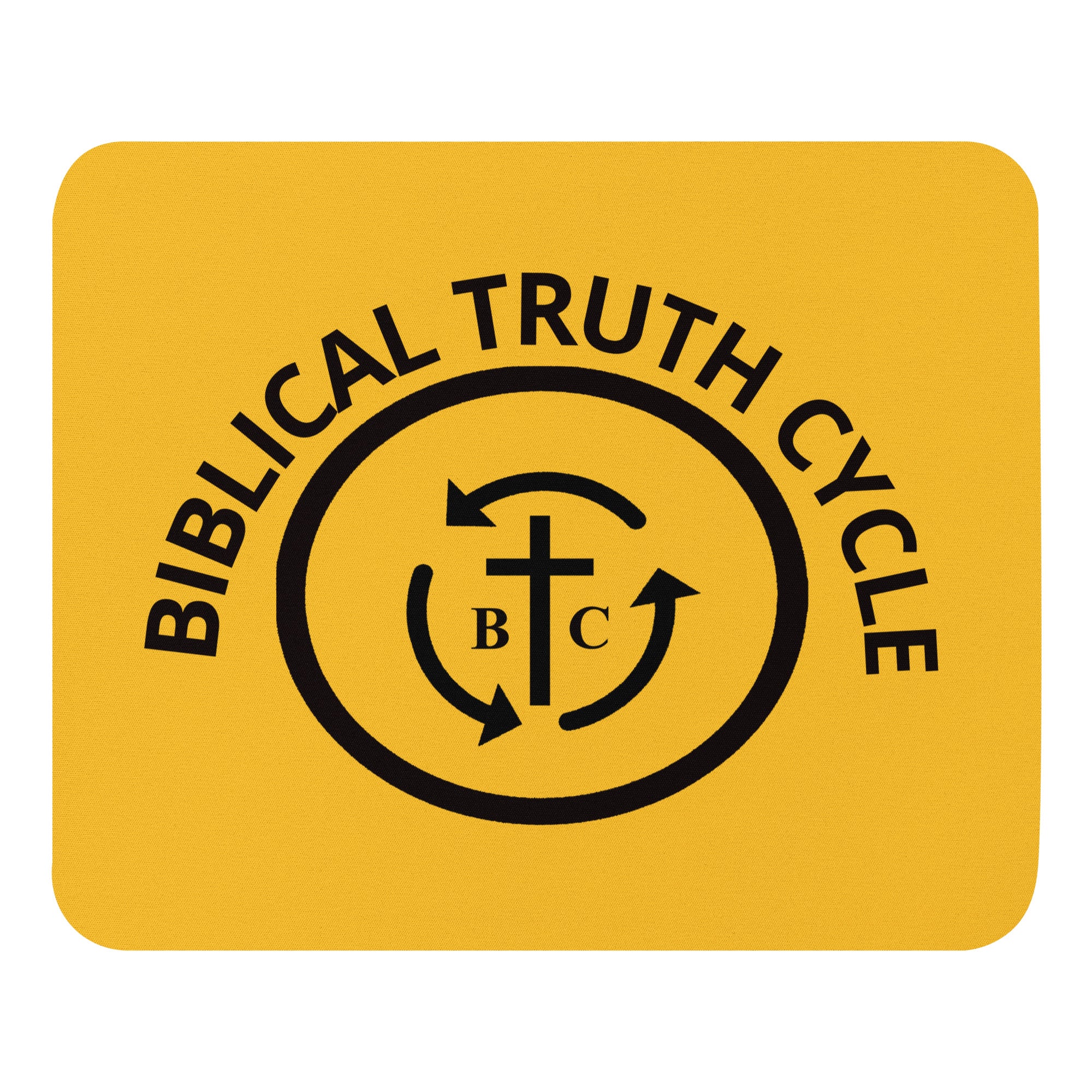 Biblical Truth Cycle - Mouse Pad (Logo-No-Slo)