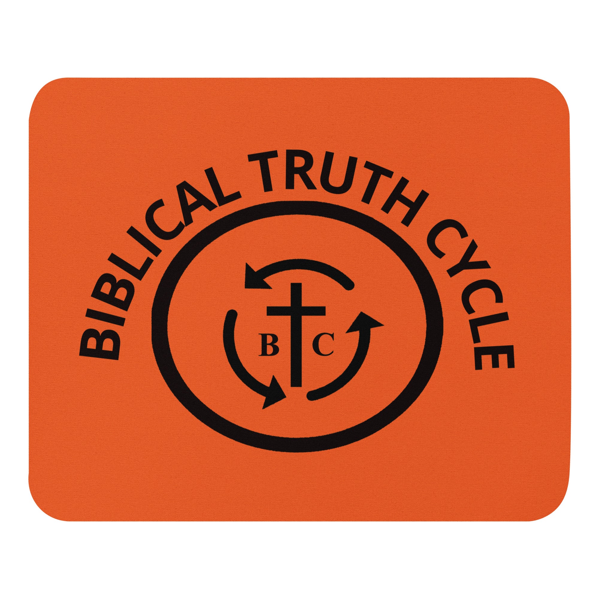 Biblical Truth Cycle - Mouse Pad (Logo-No-Slo)