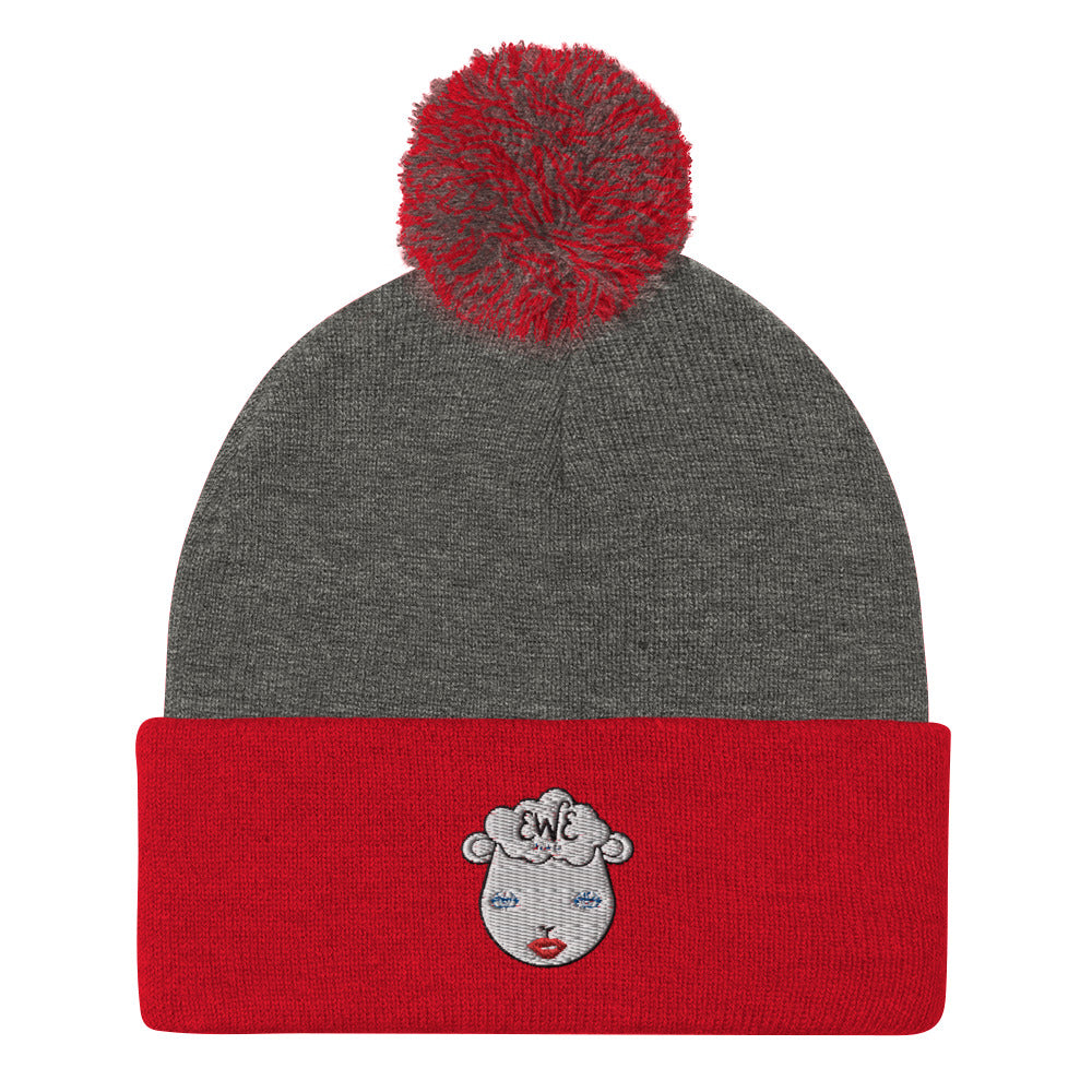 Sheep 23 - Pom Pom Beanie (EWE)