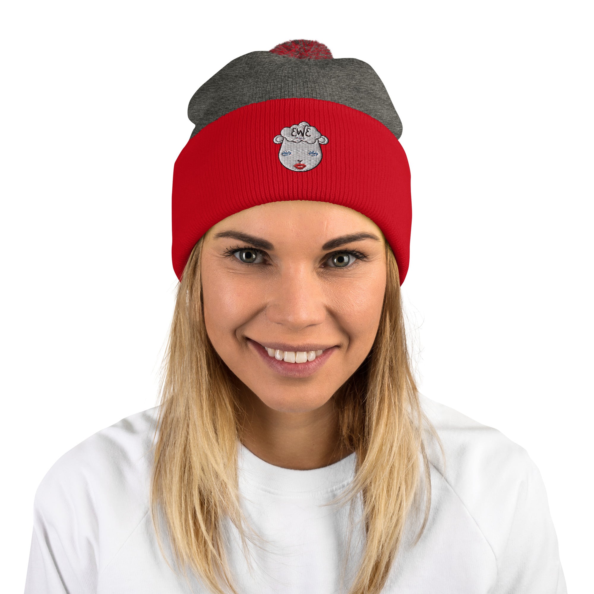 Sheep 23 - Pom Pom Beanie (EWE)