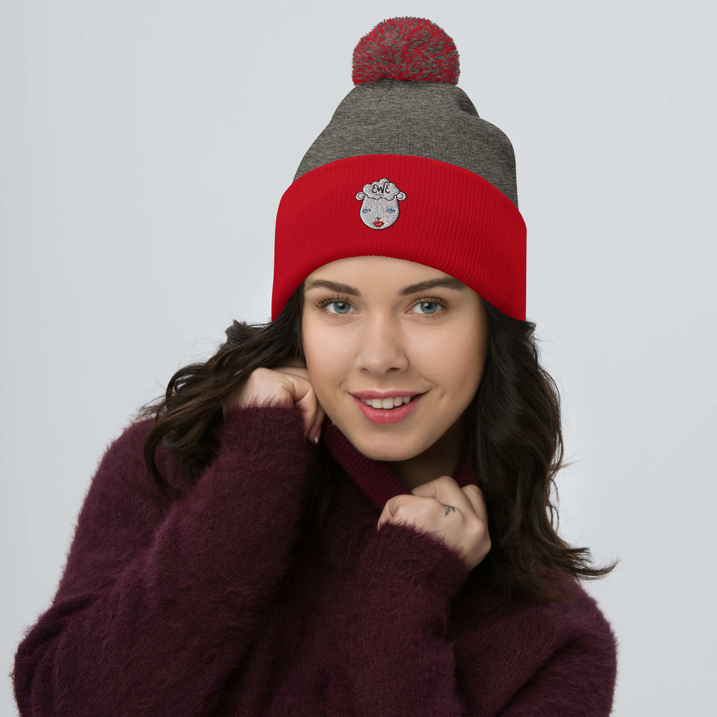 Sheep 23 - Pom Pom Beanie (EWE)