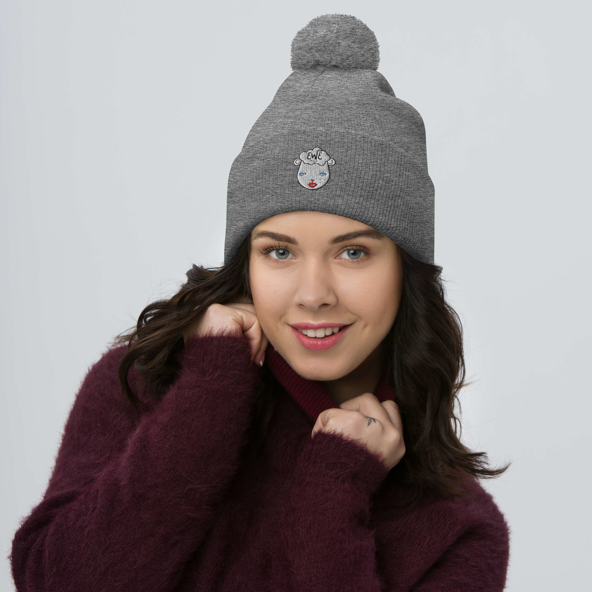 Sheep 23 - Pom Pom Beanie (EWE)
