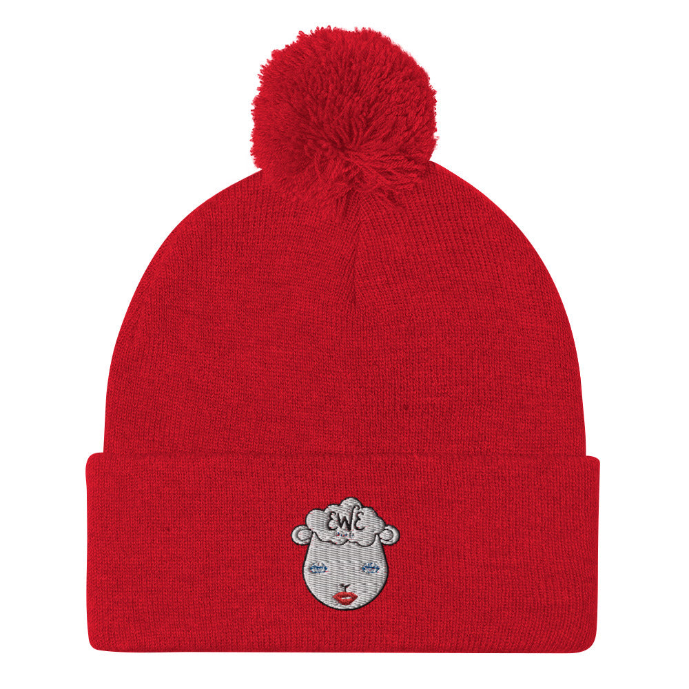 Sheep 23 - Pom Pom Beanie (EWE)