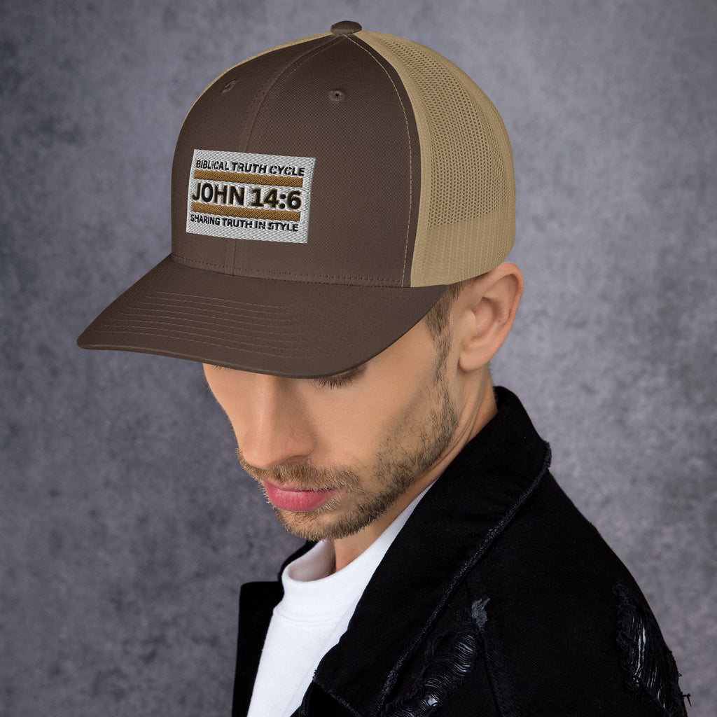 Biblical Truth Cycle - Trucker Hat (John 14:6)