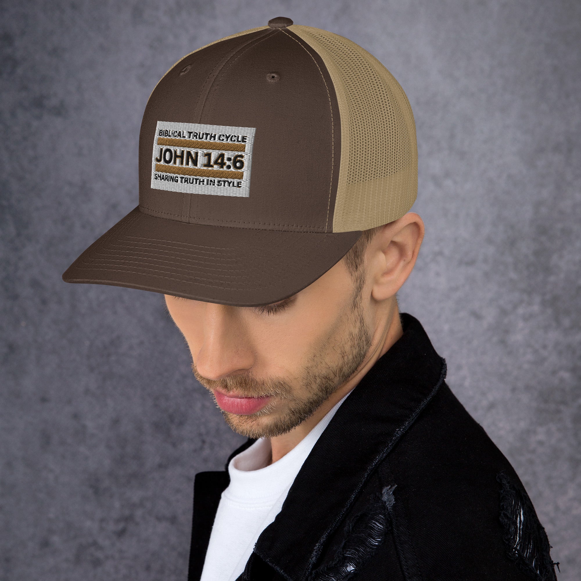 Biblical Truth Cycle - Trucker Hat (John 14:6)