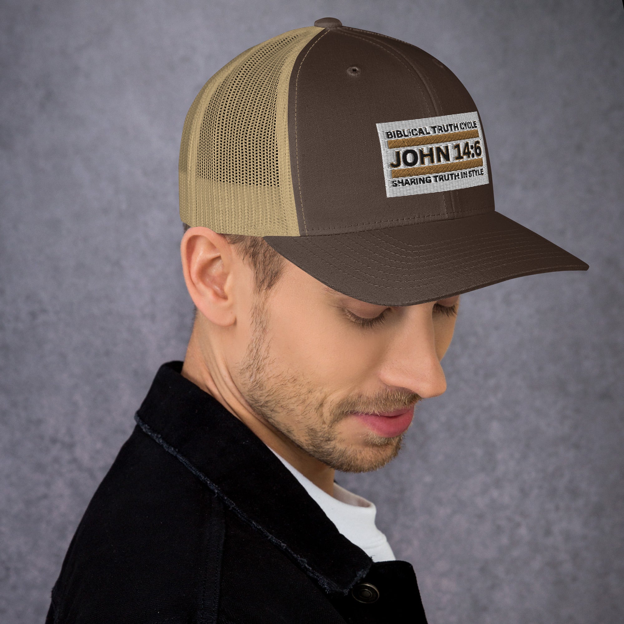 Biblical Truth Cycle - Trucker Hat (John 14:6)