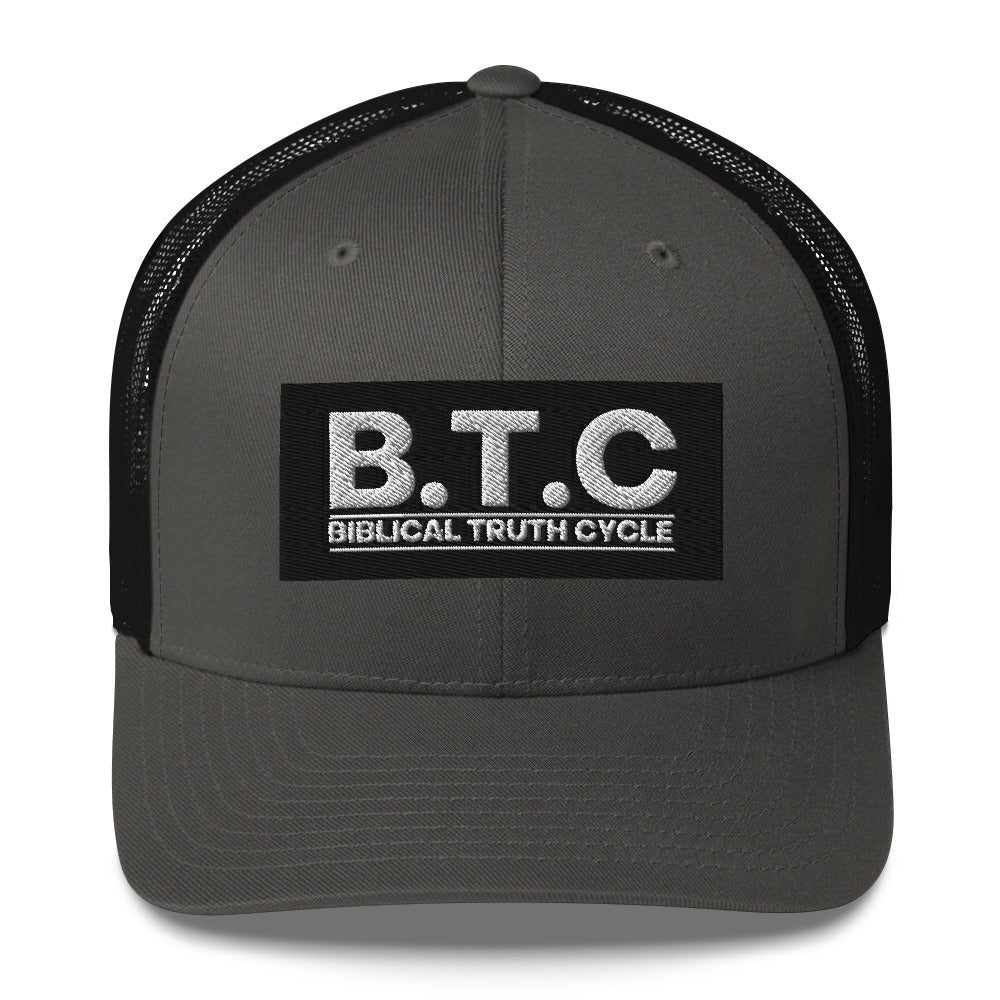 Biblical Truth Cycle - Trucker Hat (Acronym) _ Embroidered