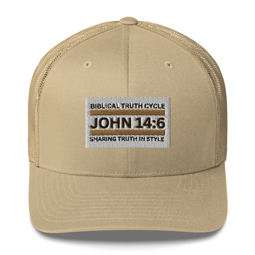 Biblical Truth Cycle - Trucker Hat (John 14:6)