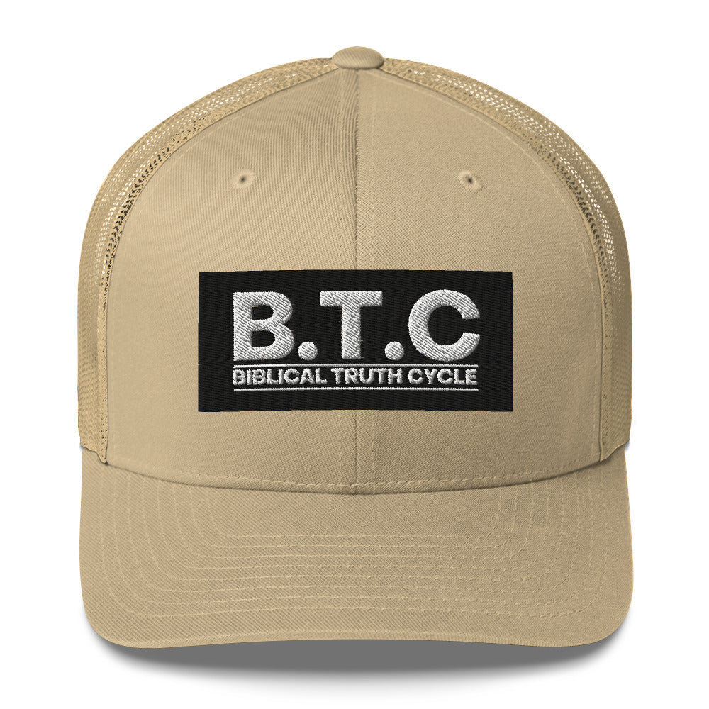 Biblical Truth Cycle - Trucker Hat (Acronym) _ Embroidered
