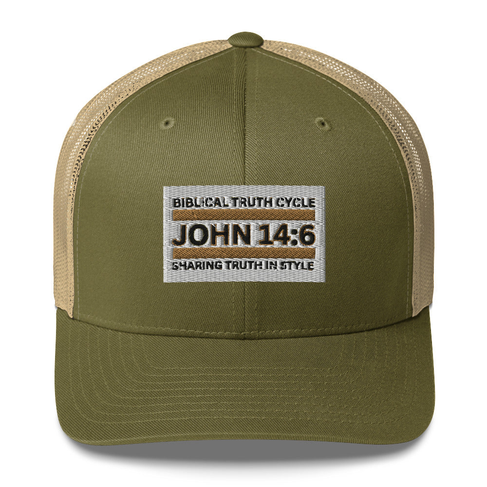 Biblical Truth Cycle - Trucker Hat (John 14:6)