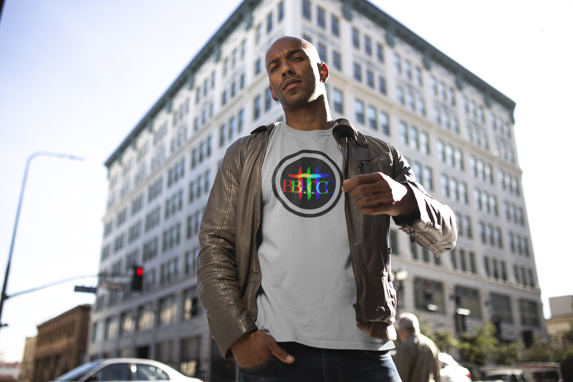 Biblical Truth Cycle - Unisex T-Shirt (Logo II _ Rainbow)